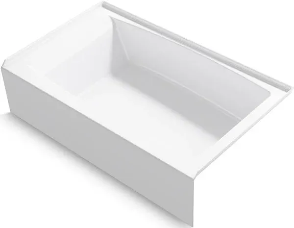 Kohler Entity 60" x 36" Alcove Bath with Left Drain