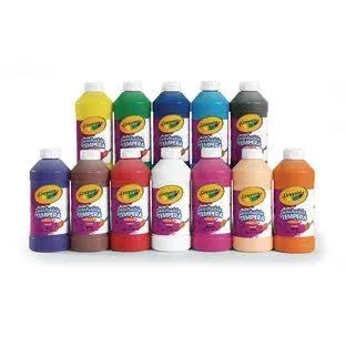 Crayola Artista II Tempera Paint Set of 12 Colors