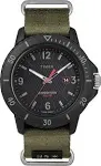 Timex Men's Expedition Gallatin TW4B14500 Matte Black Nylon Quartz Sport Watch