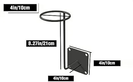 ILM Motorcycle Accessories Helmet Holder Hanger Rack Jacket Hook Gifts