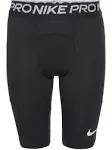 Nike Boys' Pro Dri-Fit Shorts, XL, Black/White