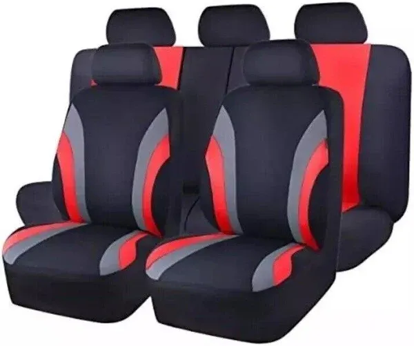 CAR PASS Line  Rider  Sporty Cloth 11PCS Universal Fit Car  Seat   Cover  -10...