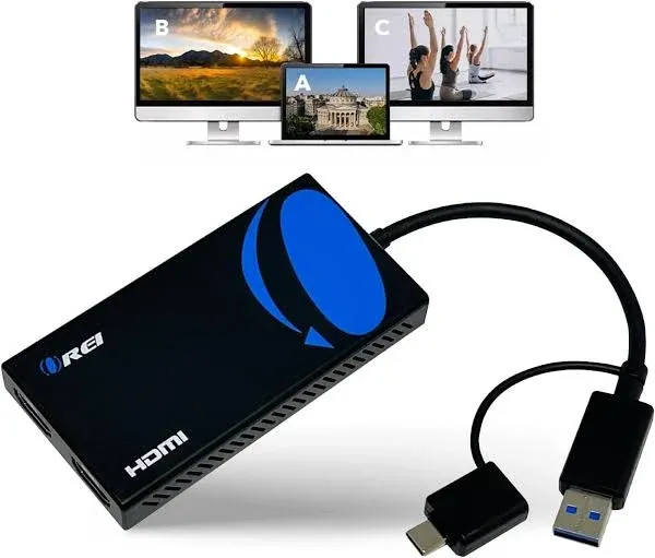 OREI SplitExtend HDMI Splitter Extended Display