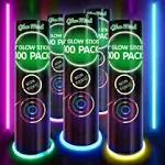 500 Ultra Bright Glow Sticks Bulk - Halloween Glow in the Dark Party 500 Pack