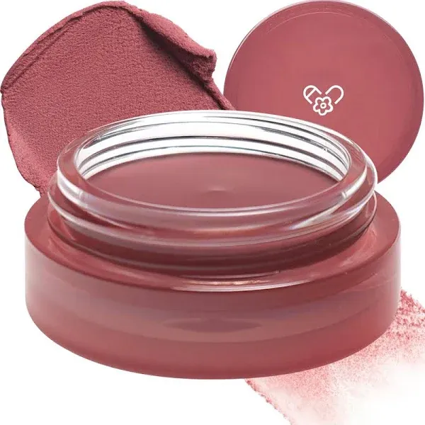 AOU FLOOFY MATTE BALM Tinted Balm Blusher for Lips and Cheeks 0.15Oz (07 Comfy Balm)