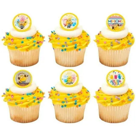 Despicable Me Celebrations Cupcake Rings