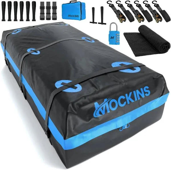 Mockins 35CuFt Car Rooftop Cargo Carrier Bag