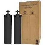 Nispira BB9 Water Filter Black Element Cartridge for Countertop Stainless Steel Water Purification SYSTEM. Pack of 2