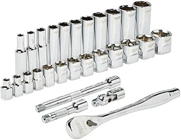 Milwaukee SAE Ratchet & Socket Set