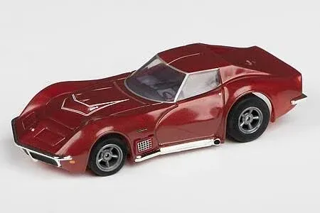 AFX 1970 Corvette LT1 Red Metallic - HO Slot Car (22038)