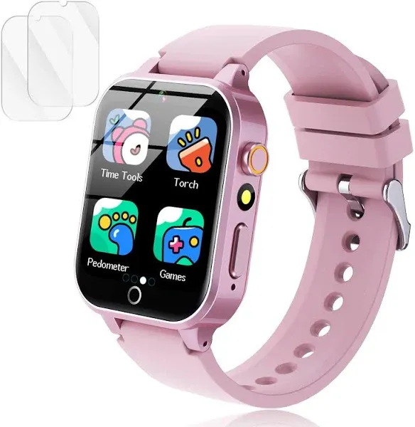 Luyiilo Smart Watch for Kids with 26 Puzzle Games Touch Screen HD Camera