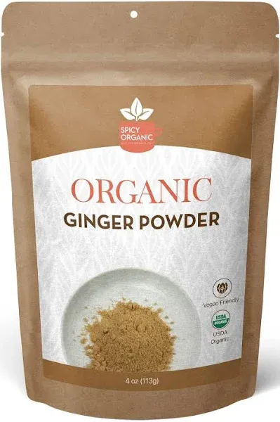 Ginger Root Powder – 8 oz. – Freshly Ground from Raw Indian Ginger Dried Spic...