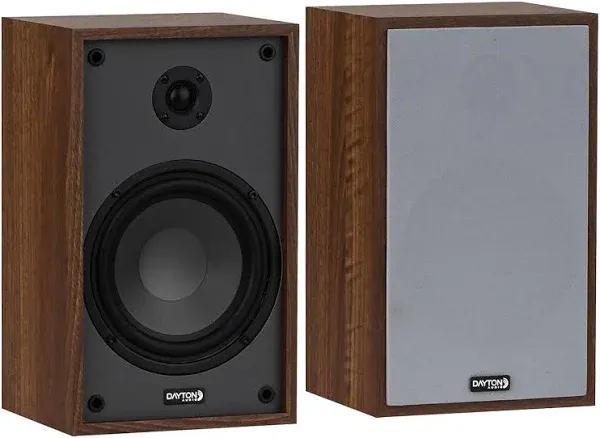 Dayton Audio Classic B65 Bookshelf Speaker Pair Wood