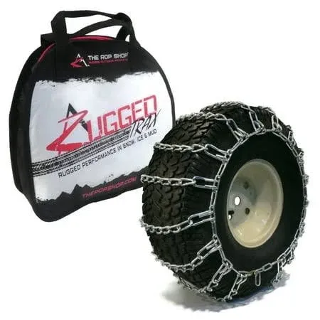 PAIR 2 LINK TIRE CHAINS 16X6.50X8 16X6.50-8 15X6.00-8 490-241-0029 723-0430