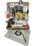 Beginner Fly Tying Kit - All The Essentials You Need to Start Tying Flies - Tie 5 Different Fly Patterns - Hooks, Beads, Tools & Essentials Included!