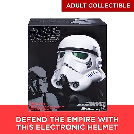 STAR WARS The Black Series Rogue One: A Story Imperial Stormtrooper Electronic Voice Changer Helmet Roleplay (Amazon Exclusive) 