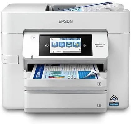 Epson Workforce Pro WF-C4810 Inkjet Multifunction Printer - Color