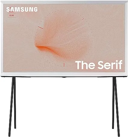 SAMSUNG 55-inch Class SERIF QLED Serif Series - 4K UHD Quantum HDR 4X Smart TV with Alexa Built-in (QN55LS01TAFXZA, 2020 Model)