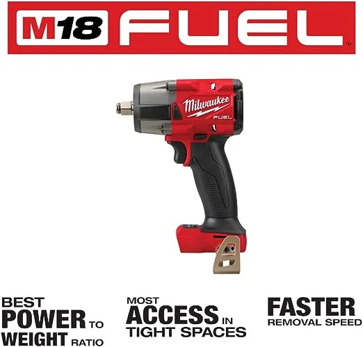 M18 FUEL Gen-2 18V Lithium-Ion Brushless Cordless Mid Torque 1/2 in. Impact Wrench w/Friction Ring (Tool-Only)