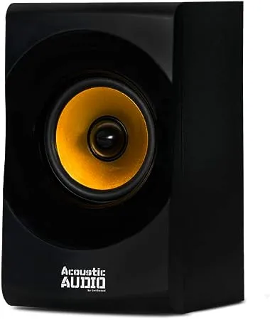 Acoustic Audio by Goldwood Bluetooth 2.1 Speaker System 2.1-Channel Home Theater Speaker System, Black (AA2170)