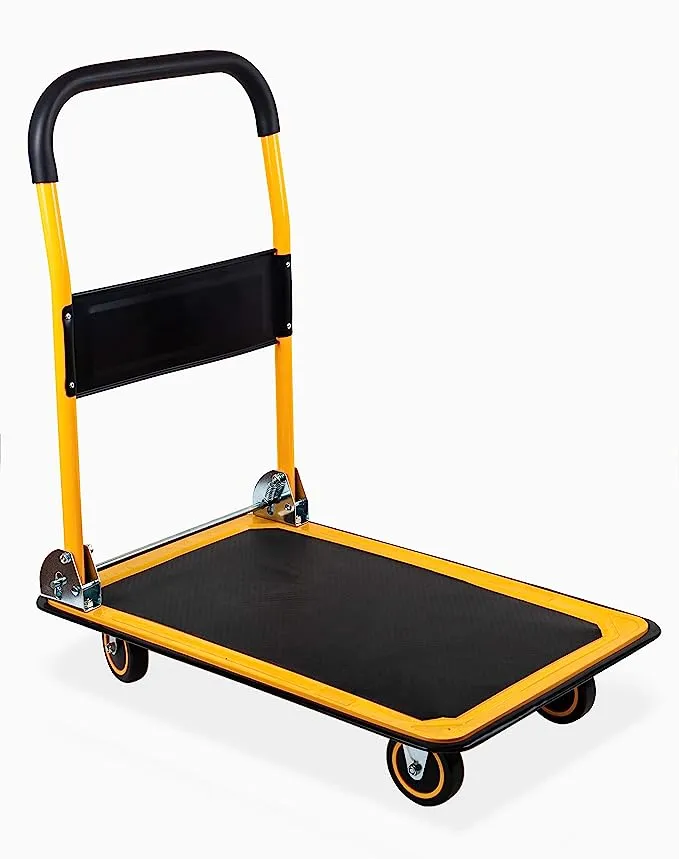 MaxWorks Foldable Platform Truck Push Dolly