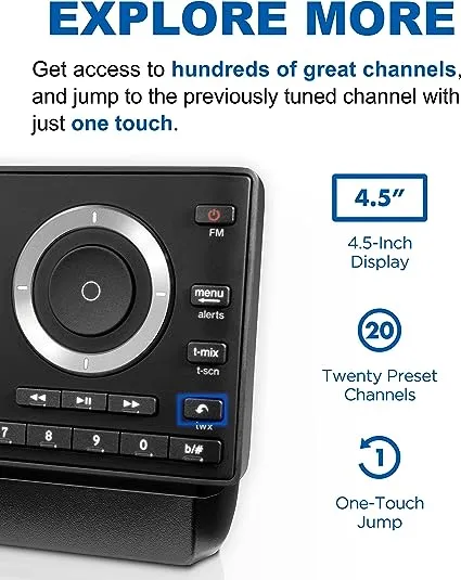 SiriusXM Radio Onyx Plus Receiver