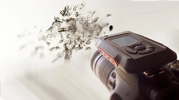 MIOPS smartphone controllable and flash trigger for High Speed Photography