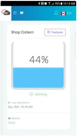 Wireless Tank Level Monitor : Monitor The Level Your Cistern, Well, Sump, Chemical Tanks and More. Access for Free Any Where, Any time Online.