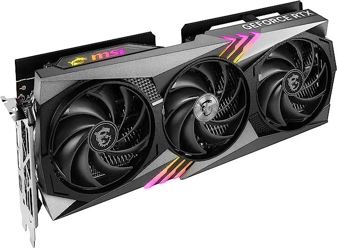 MSI Gaming GeForce RTX 4070 12GB GDRR6X 192-Bit HDMI/DP Nvlink TORX Fan 4.0 Ada Lovelace Architecture Graphics Card (RTX 4070 Gaming X Trio 12G)