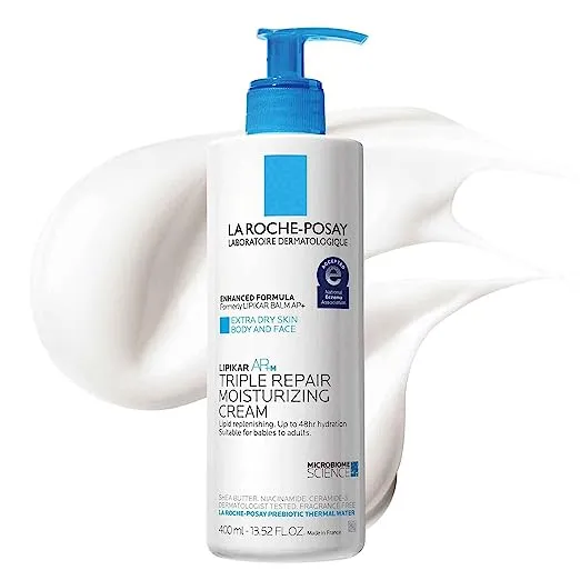 La Roche-Posay Lipikar AP+M Triple Repair Body Moisturizer for Dry Skin 2.53 oz