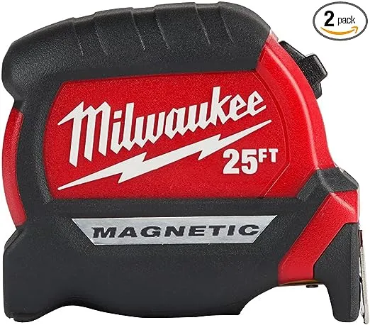 48-22-0325 Milwaukee Compact Magnetic Tape Measure