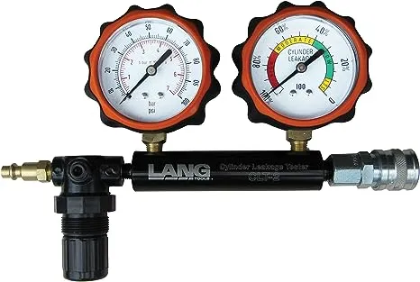 A & E Hand Tools Cylinder Leak Test Gauge CLT-2PB