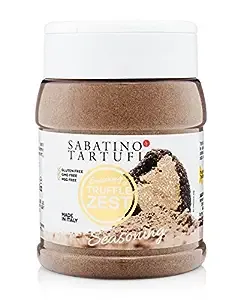 Sabatino Tartufi Truffle Zest Seasoning, The Original All Purpose Gourmet Truffle Powder, Plant Based, Vegan and Vegetarian Friendly, Kosher, Low Carb, Keto, Non GMO Project Certified, 5.29 oz