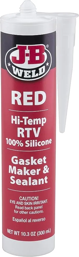 J-B Weld 32927 Ultimate Grey RTV Silicone Gasket Maker and Sealant - 9.5 oz.