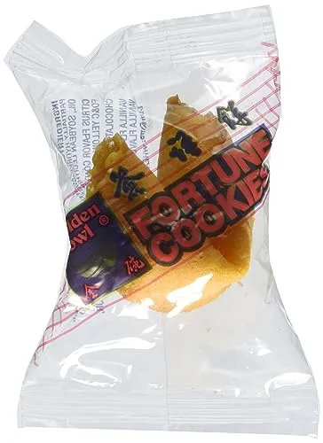 Golden Bowl Fortune Cookies Vanilla Flavor 350-Count Box