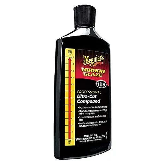 Meguiar's M10508 - Mirror Glaze Ultra Cut Compound 8 oz.