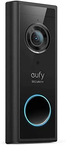 eufy Security, Wireless Video Doorbell S220 Add-on with 2K Resolution Video, Easy Self-Installation, Enhanced Home Security, Cost-Effective, Compatible with HomeBase 1, 2, 3, E(Renewed)