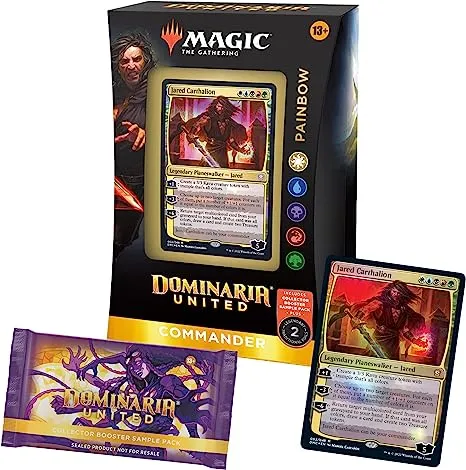 Magic: The Gathering Dominaria United Commander Deck – Painbow + Collector Booster Sample Pack