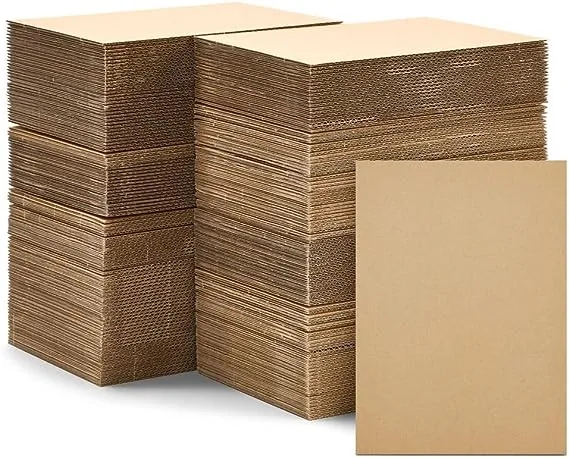 200 Pack 5X7 Corrugated Cardboard Sheets for Mailers, Flat Packaging Inserts for