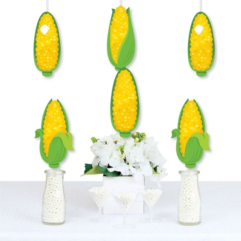 Big Dot of Happiness It's Corn - Decorations DIY Fall Harvest Party Essentials - Set of 20