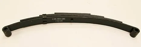 LIBRA New Trailer Leaf Spring-4 Leaf Double Eye 1750lbs for 3500 Lbs Axle - 20015 Set 1