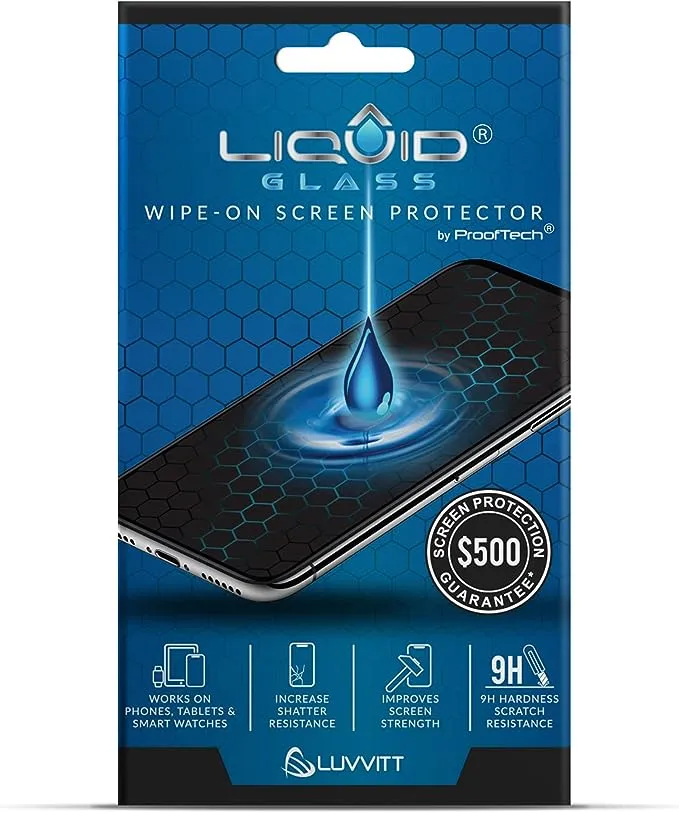 Liquid Glass Screen Protector with Guarantee for All Phones Tablets and Smart Watches