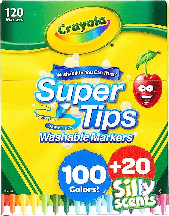 Crayola Super Tips, 120