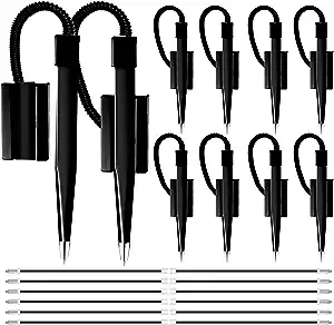 Performore 12 Pack of 5" Secure Counter Pens