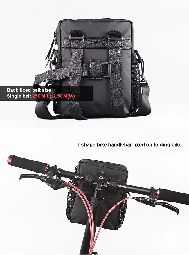 Rhinowalk Bike Handlebar Bag,Bike Front Bag Road Bike Bag Bike Frame Bag Bike Basket Bag Bicycle Bag Professional Cycling Accessories