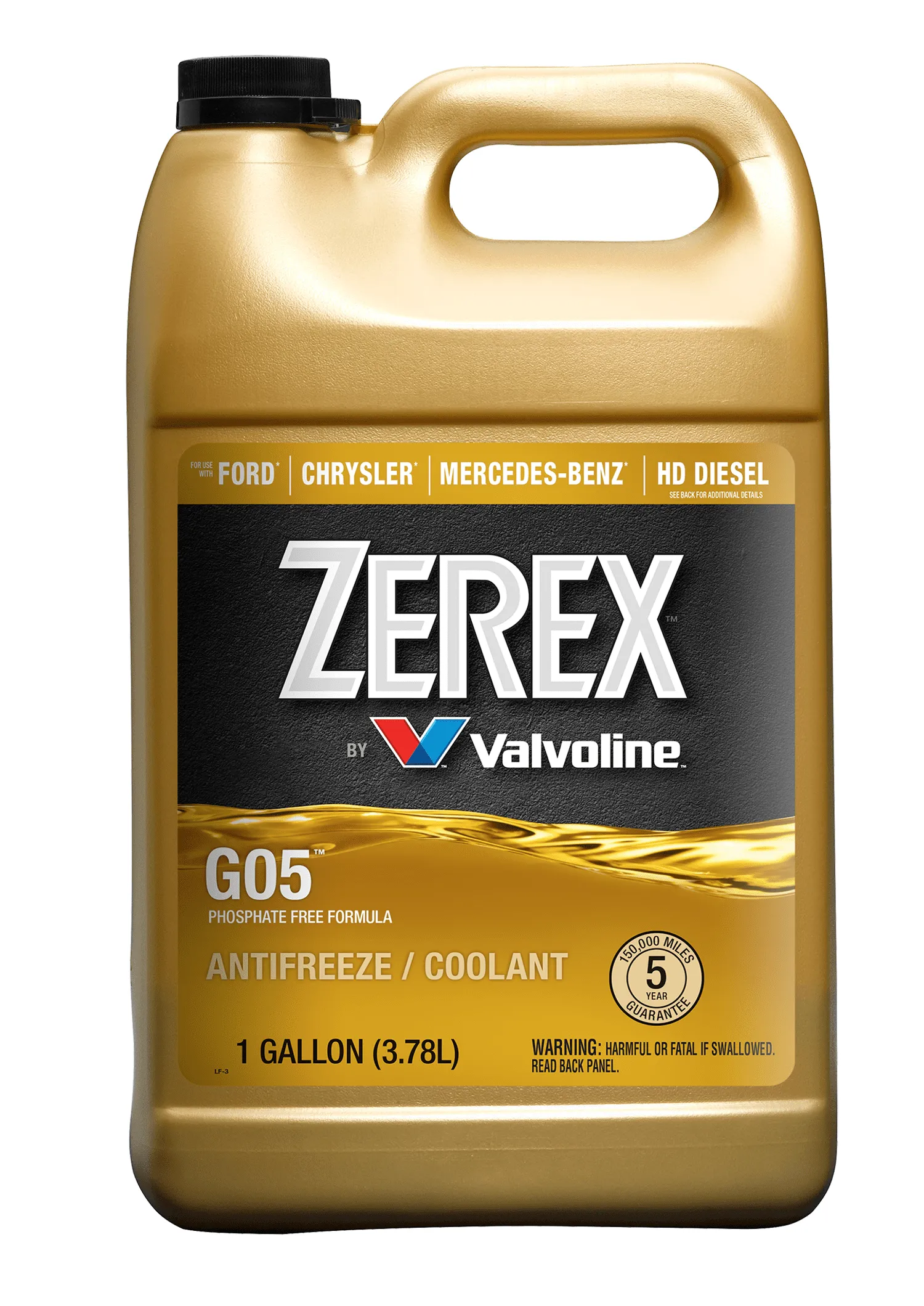 G05® Full Strength Concentrate Antifreeze / Coolant, 1 Gallon