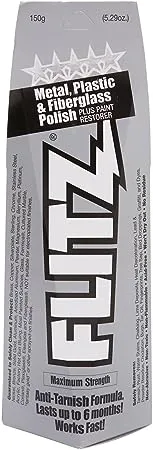 Flitz Automotive Maximum Strength Metal Polish 150 Gram Tube BU03515 