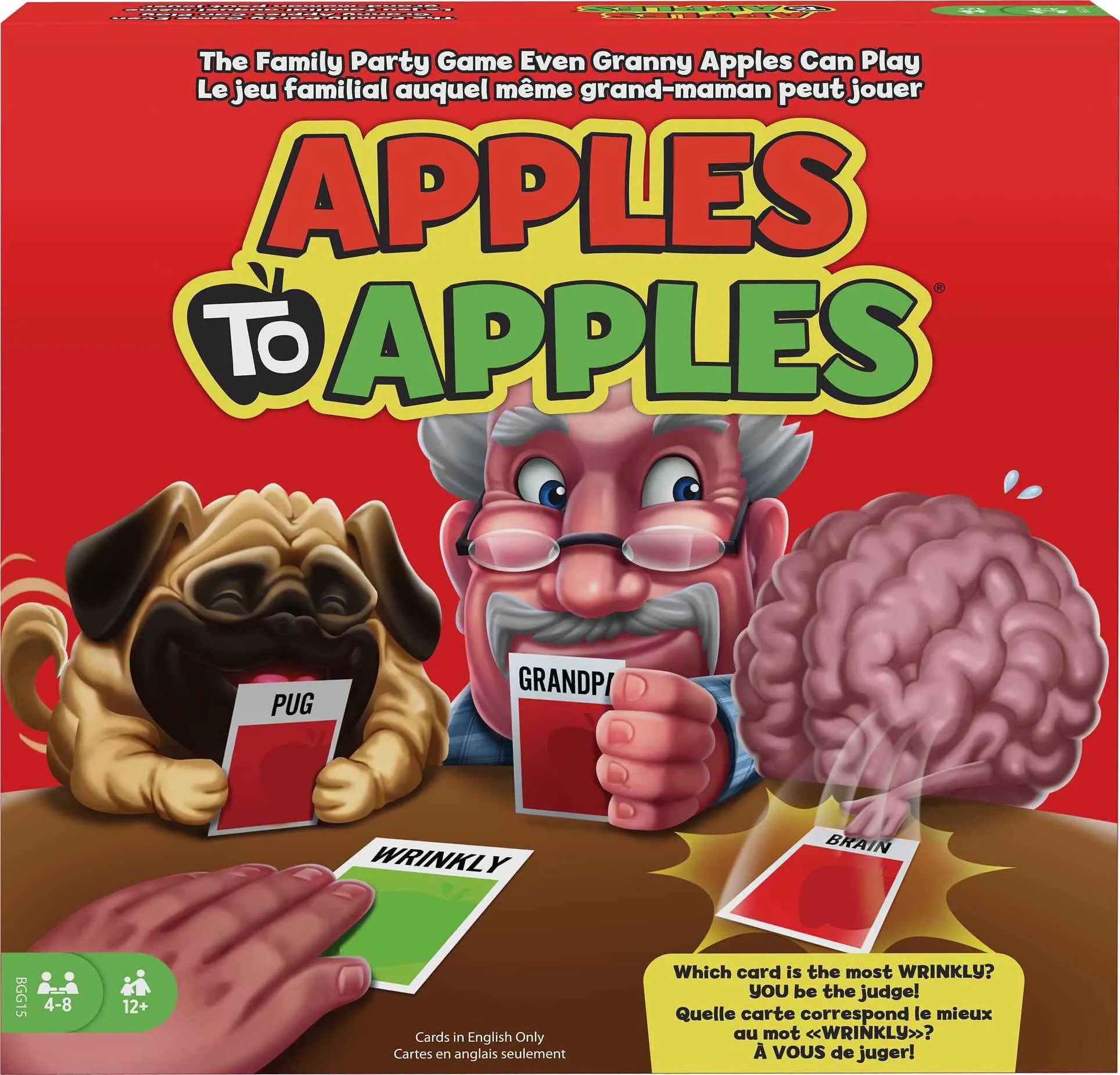 MATTEL BGG15 Card Game Apples to Apples Plastic Multicolored Multicolored