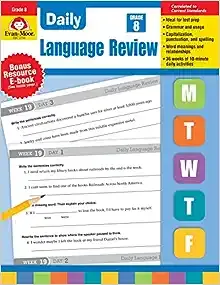 Daily Language Review, Grade 8 Te