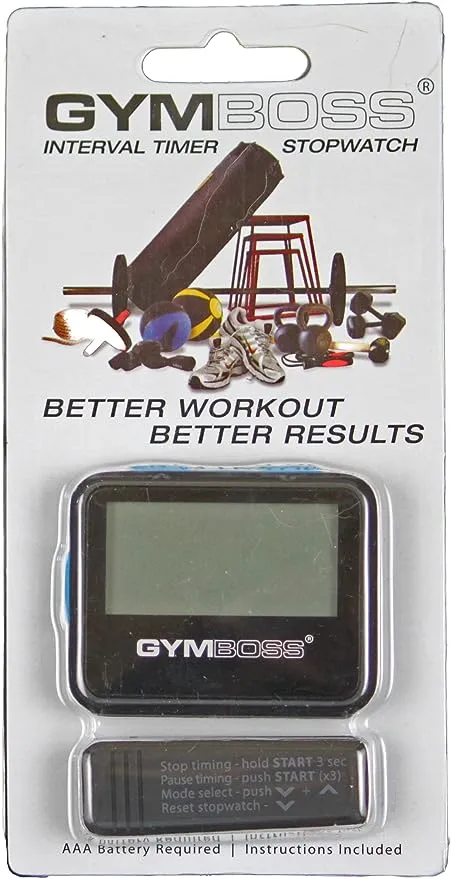 Gymboss Interval Timer and Stopwatch